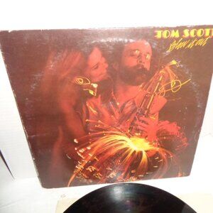 Tom Scott, Blow It Out LP. Record 1977 VG Condition